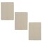 3 Unfinished Wooden Rectangle Shapes Cutouts DIY Crafts 4.55 Inches